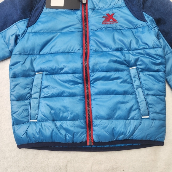 NWT ZeroXposur Kids Blue and Navy Jacket Size 4T - Picture 4 of 10